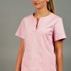Bluza medyczna damska 001 - pastelowy róż